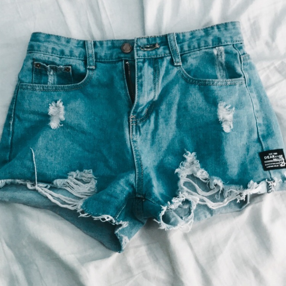 jean shorts